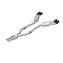 Load image into Gallery viewer, MagnaFlow SYS Cat-Back 2015-2017 Cadillac CTS-V 6.2L Quad 4in Carbon Fiber Tips