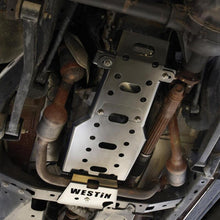 Load image into Gallery viewer, Westin/Snyper 07-11 Jeep Wrangler Transmission Pan Skid Plate - Textured Black