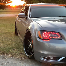 Load image into Gallery viewer, Oracle 11-19 Chrysler 300C DRL Upgrade w/ Halo Kit - ColorSHIFT