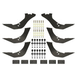 Westin 99-16 Ford F-250/350/450/550HD Reg/Supr Cab/Crew Premier Oval Nerf Step Bar Mount Kit - Blk