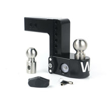 Load image into Gallery viewer, Weigh Safe 8in Drop Hitch w/ Built-in Scale & 2in Shank (8K/18.5K GTWR) w/WS05 - Black Cerakote