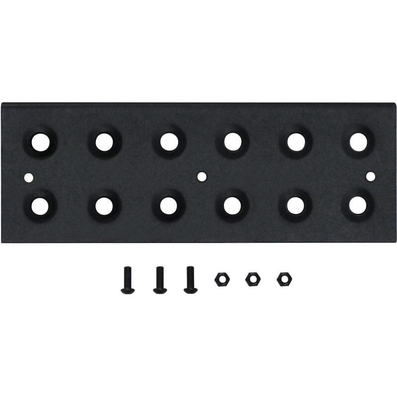 Westin Replacement service kit includes 11 inch die stamped step pad and fasteners - Black