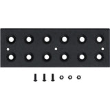 Westin Replacement service kit includes 11 inch die stamped step pad and fasteners - Black