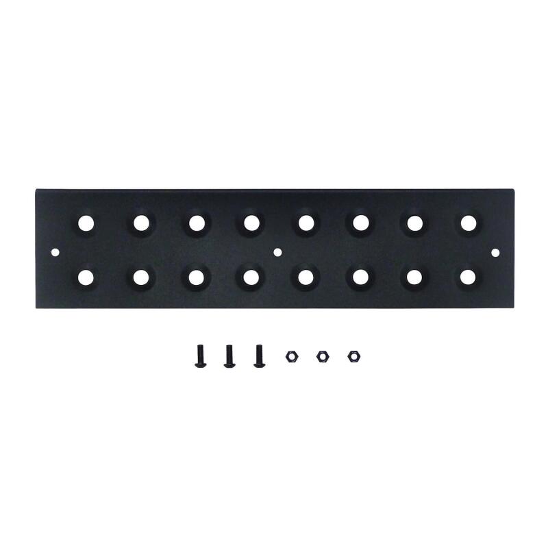 Westin Replacement service kit includes 15.5 inch die stamped step pad and fasteners - Black