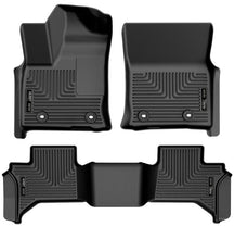 Load image into Gallery viewer, Husky Liners 22-23 Lexus LX600 Weatherbeater Front & Second Seat Floor Liners - Black