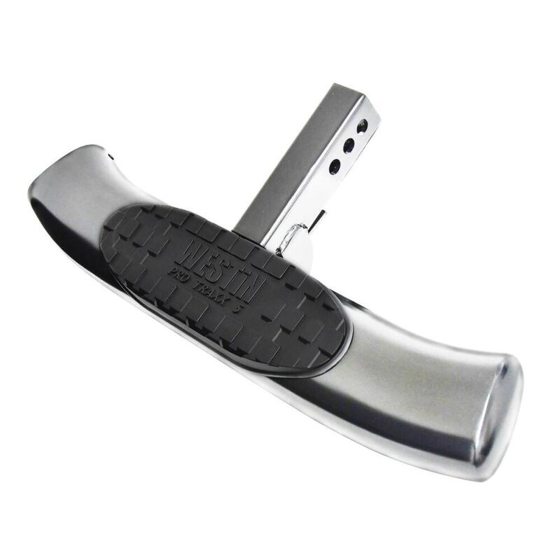 Westin PRO TRAXX 5 Hitch Step 27in Step 2in Receiver - Stainless Steel