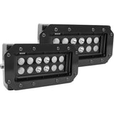 Westin HDX Flush Mount B-FORCE LED Light Kit (Set of 2) w/wiring harness - Black