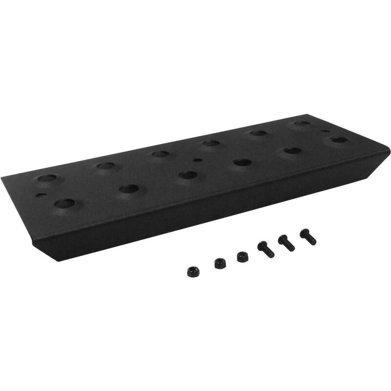 Westin Replacement service kit includes 11 inch die stamped step pad and fasteners - Black