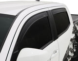 Husky Liners 07-21 Toyota Tundra CrewMax Ventvisor Low Profile 4pc - Matte Black
