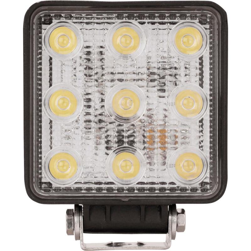 Westin LED Work Utility Light Square 4.6 inch x 5.3 inch Spot w/3W Epistar - Black