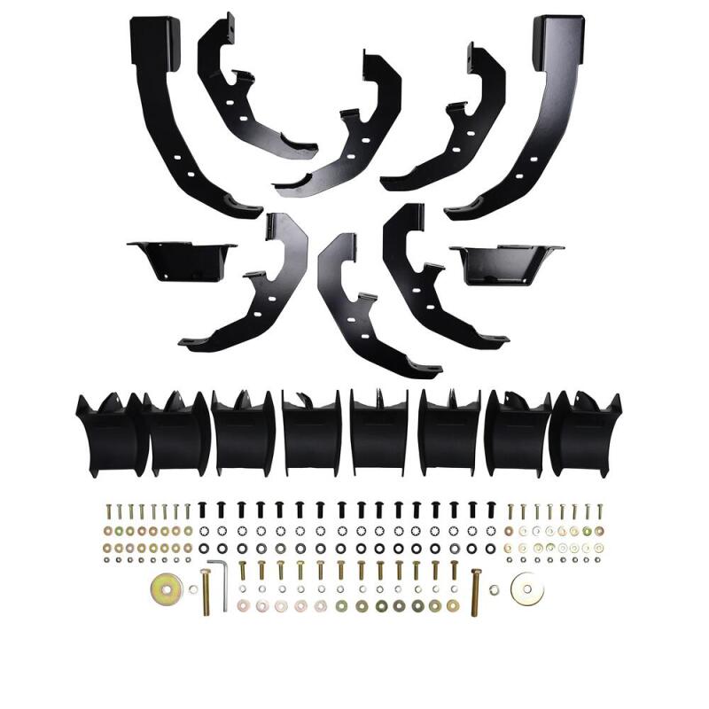 Westin 2019 Chevrolet Silverado Double Cab w/ 6.5in Bed PRO TRAXX 5 W2W Oval Nerf Step Bars - Black