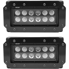 Load image into Gallery viewer, Westin HDX Flush Mount B-FORCE LED Light Kit (Set of 2) w/wiring harness - Black