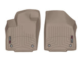 WeatherTech 17+ Ford F-250/F-350/F-450 Front FloorLiner - Tan (w/ First Row Bench Seats)