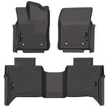 Load image into Gallery viewer, Husky Liners 2022 Toyota Tundra WeatherBeater CC CrewMax Front & 2nd Seat Floor Liner - Blk
