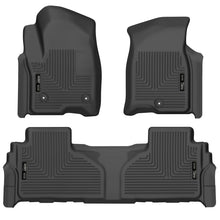 Load image into Gallery viewer, Husky Liners 21-23 Suburban/Tahoe/Yukon/Yukon XL Weatherbeater Front & 2nd Seat Floor Liners - Black