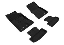 Load image into Gallery viewer, 3D MAXpider 15-22 Ford Mustang Elegant 1st 2nd Row (2 Eyelets) - Floor Mat Set (Black)
