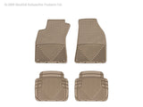 WT Rubber Mats - Rear - Tan