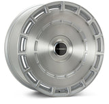 Vossen HF-9 22x9.5 - 6x139.7 - ET20 - Deep - 106.1 - Silver Brushed Wheel