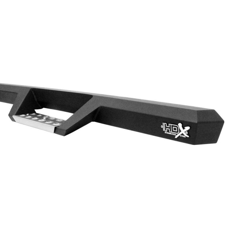 Westin 07-21 Toyota Tundra CrewMax HDX Stainless Drop Nerf Step Bars - Tex. Blk