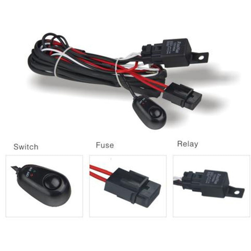 DV8 Offroad Wiring Harness w/ Relay & Switch