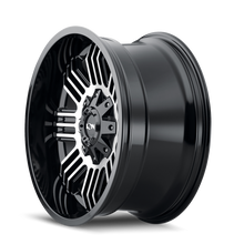 Load image into Gallery viewer, ION Type 144 20x9 / 8x170 BP / 18mm Offset / 125.2mm Hub Black/Machined Wheel