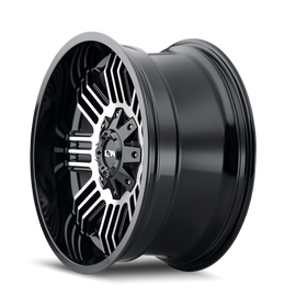 ION Type 144 20x9 / 6x135 BP / 18mm Offset / 106mm Hub Black/Machined Wheel