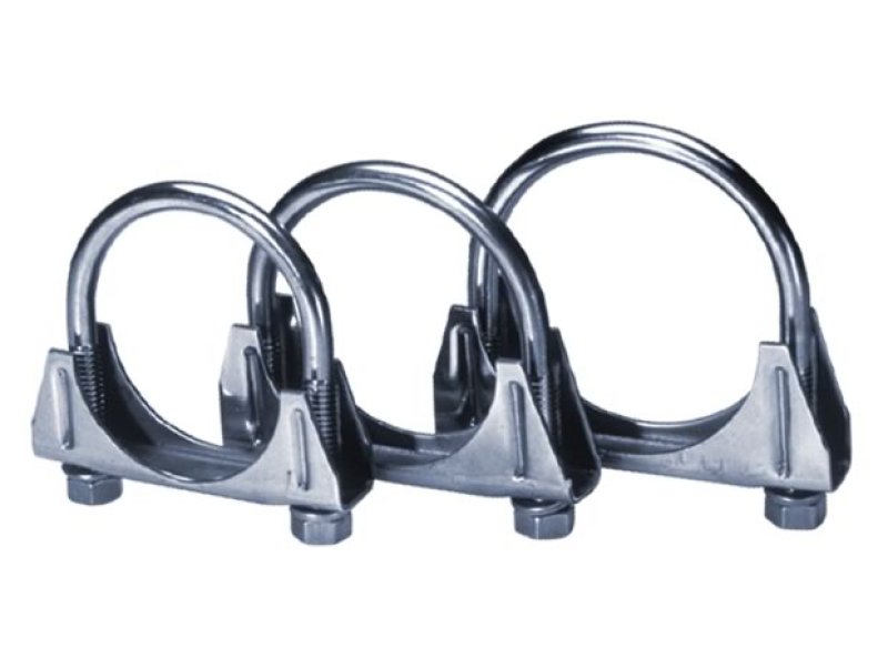 Borla Universal 2in Stainless Saddle Clamps