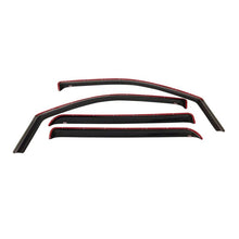 Load image into Gallery viewer, Westin 2014-2018 Chevy Silverado 1500 Crew Cab Wade In-Channel Wind Deflector 4pc - Smoke