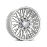 Vossen HFX-6 24x10 - 6x135 - ET25 - Deep Face - 87.1 - Silver Polished Wheel
