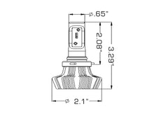 Load image into Gallery viewer, Oracle 9005 4000 Lumen LED Headlight Bulbs (Pair) - 6000K SEE WARRANTY