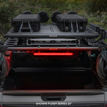Load image into Gallery viewer, Go Rhino Xplor Flash Series Sgl Multi Function LED Light Bar (Track Mount) 30in. - Blk