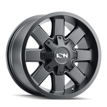 Load image into Gallery viewer, ION Type 141 18x9 / 8x180 BP / 18mm Offset / 124.1mm Hub Satin Black Wheel