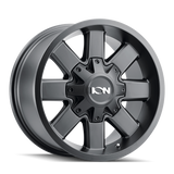 ION Type 141 17x9 / 6x120 BP / 18mm Offset / 78.1mm Hub Satin Black Wheel