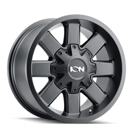 ION Type 141 18x9 / 6x120 BP / 18mm Offset / 78.1mm Hub Satin Black Wheel