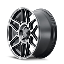 Load image into Gallery viewer, ION Type 146 20x10 / 6x135 BP / -19mm Offset / 87.1mm Hub Matte Black W/Machined Dart Tint Wheel