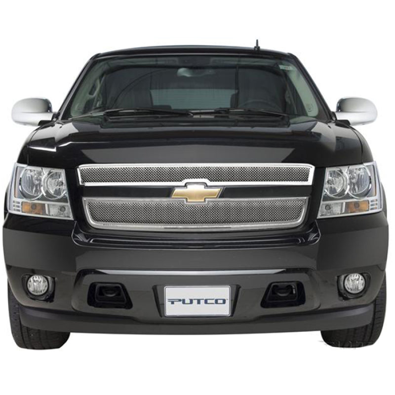 Putco 07-14 Chevrolet Suburban - Bolt on Liquid Mesh Grilles