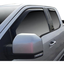 Load image into Gallery viewer, Westin 2015-2018 Ford F-150 SuperCab Wade In-Channel Wind Deflector 4pc - Smoke