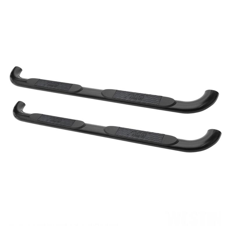 Westin 2004-2008 Ford/Lincoln F-150 SuperCrew Platinum 4 Oval Nerf Step Bars - Black