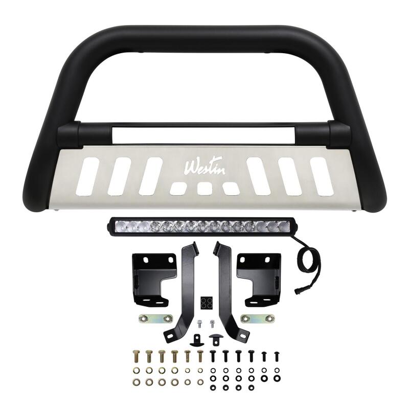 Westin 19-22 Ford Ranger Ultimate LED Bull Bar - Tex. Blk