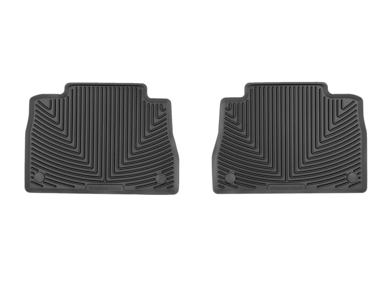 WeatherTech 21-24 Mercedes-Benz AMG GLE 53 / 21-23 GLE 63S Coupe All-Weather Rear Floor Mats - Black