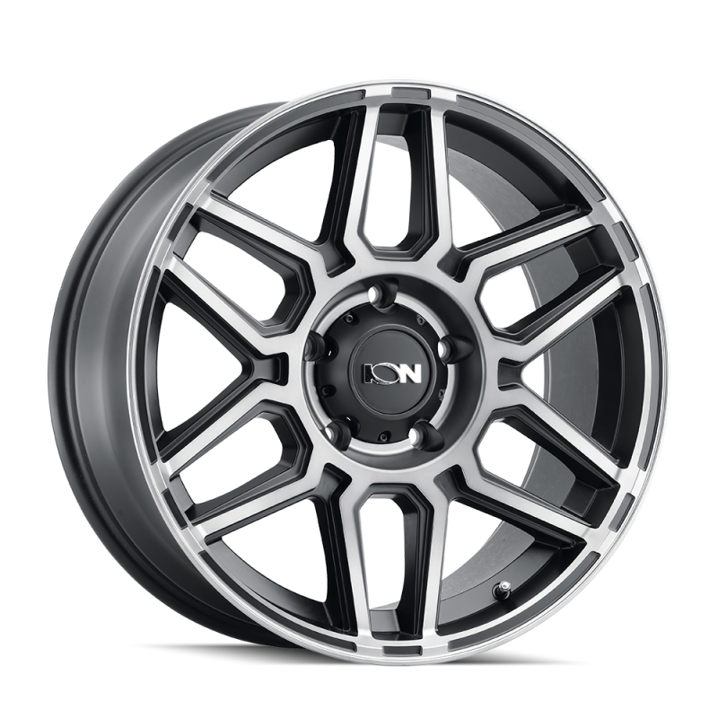 ION Type 146 20x10 / 6x135 BP / -19mm Offset / 87.1mm Hub Matte Black W/Machined Dart Tint Wheel