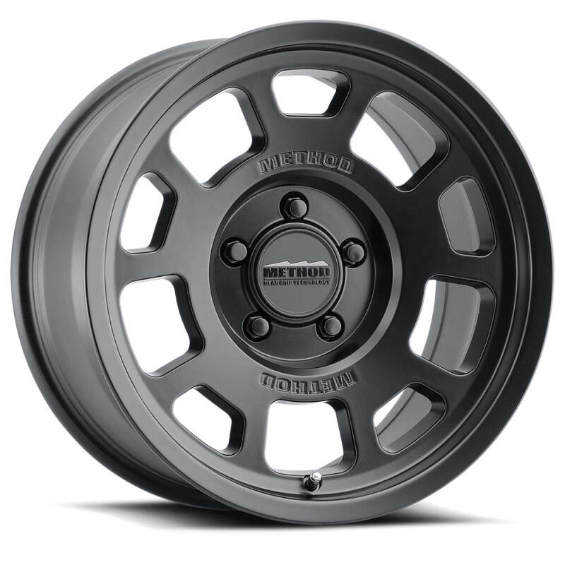 Method MR705 18x9 +18mm Offset 8x180 130.81mm CB Matte Black Wheel