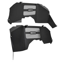 Load image into Gallery viewer, Westin 18-20 Jeep Wrangler JL Inner Fenders - Front - Textured Black