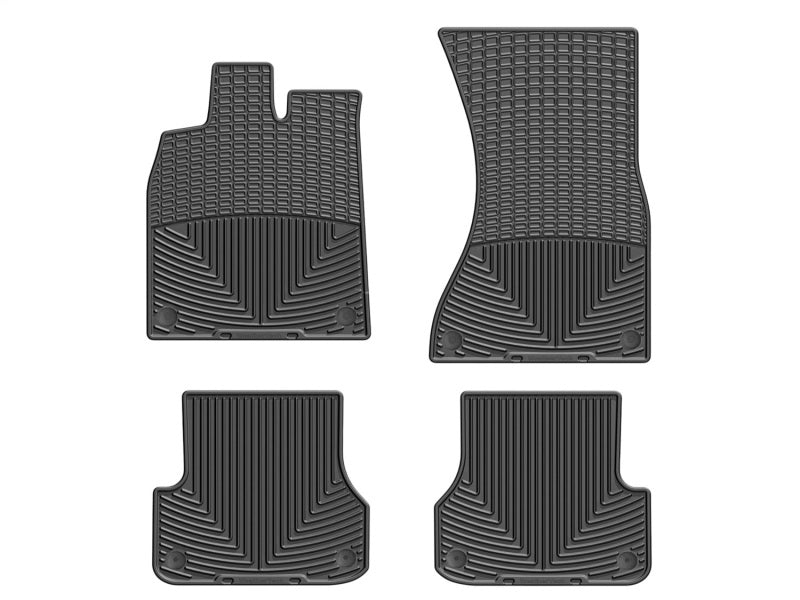 WT Rubber Mats - Front - Blk