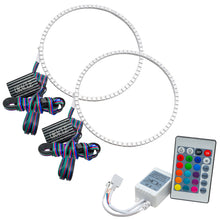 Load image into Gallery viewer, Oracle Jeep Liberty 02-04 Halo Kit - ColorSHIFT w/ Simple Controller