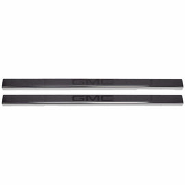 Putco 2020 GMC Sierra LD/HD Dbl/Regular Cab w/ GMC Etching (2pcs) Black Platinum Door Sills