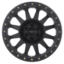 Load image into Gallery viewer, Method MR304 Double Standard 18x9 -12mm Offset 6x5.5 108mm CB Matte Black Wheel