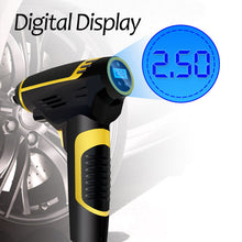 Load image into Gallery viewer, Automatic Portable Handheld Digital LED Smart Car Air Compressor