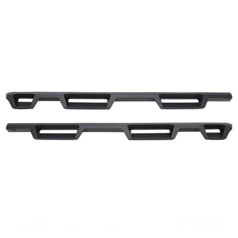 Westin 19-22 GMC Sierra 1500 CC 6.5ft Bed (Excl. 2019 Ltd/LD) HDX Drop W2W Nerf Step Bars - Tex. Blk