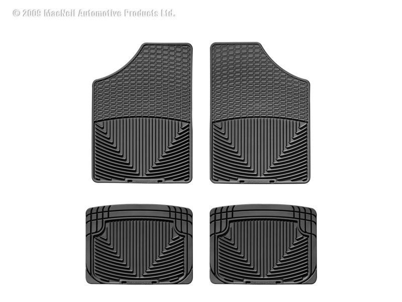 WT Rubber Mats - Rear - Blk